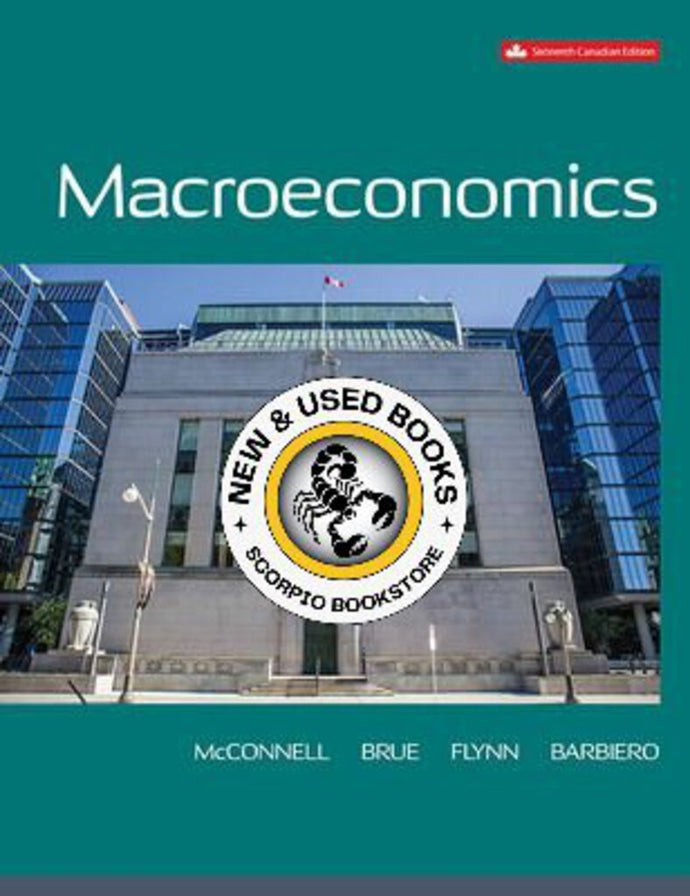 Macroeconomics 16th Edition by Campbell R. McConnell 9781260881356 (USED:VERYGOOD) *124d