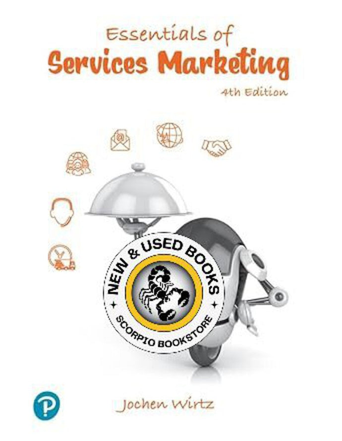 Essentials of Services Marketing 4th Edition by Jochen Wirtz GLOBAL EDITION 9781292425191 (USED:GOOD; shows wear) *99b