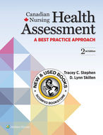 *PRE-ORDER APPROX 2-4 BUSINESS DAYS* Canadian Nursing Health Assessment 2nd edition by Tracy Stephen 9781975108113