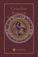 *PRE-ORDER, APPROX 7-10 BUSINESS DAYS* Canadian Business Corporations Law 4th Edition Volume 1 by Kevin P. McGuinness 9780433524663