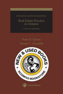 *PRE-ORDER, APPROX 7-10 BUSINESS DAYS* Real Estate Practice in Ontario 10th Edition by Donald J. Donahue 9780433528678