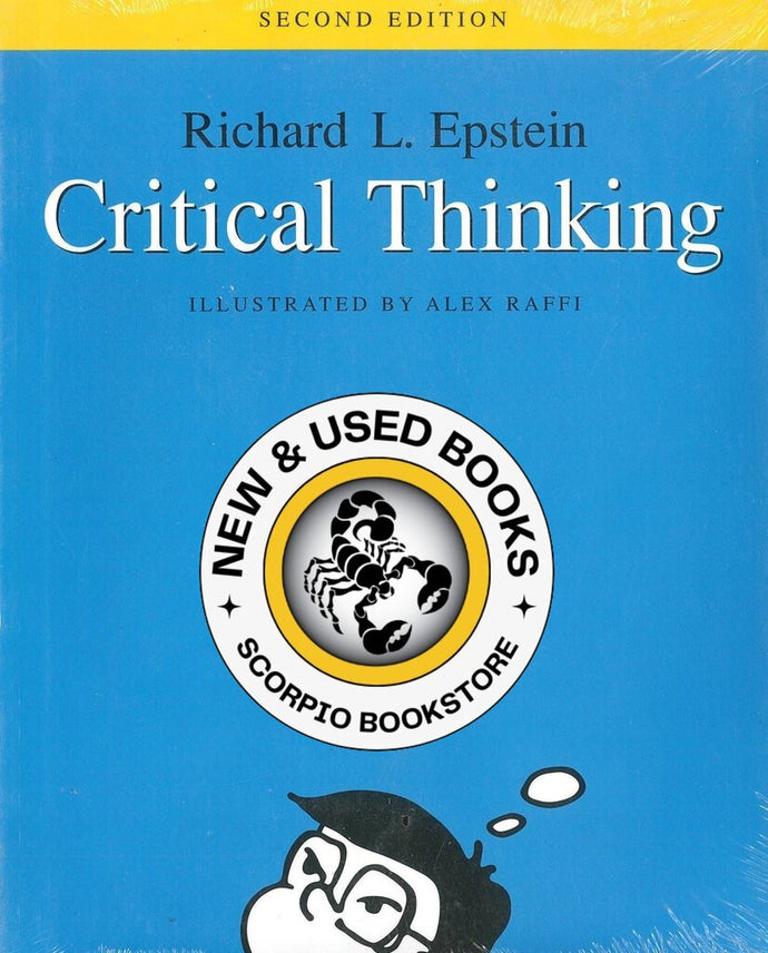 Critical Thinking 2nd Edition by Richard L. Epstein 9780534580599 *59a *SAN