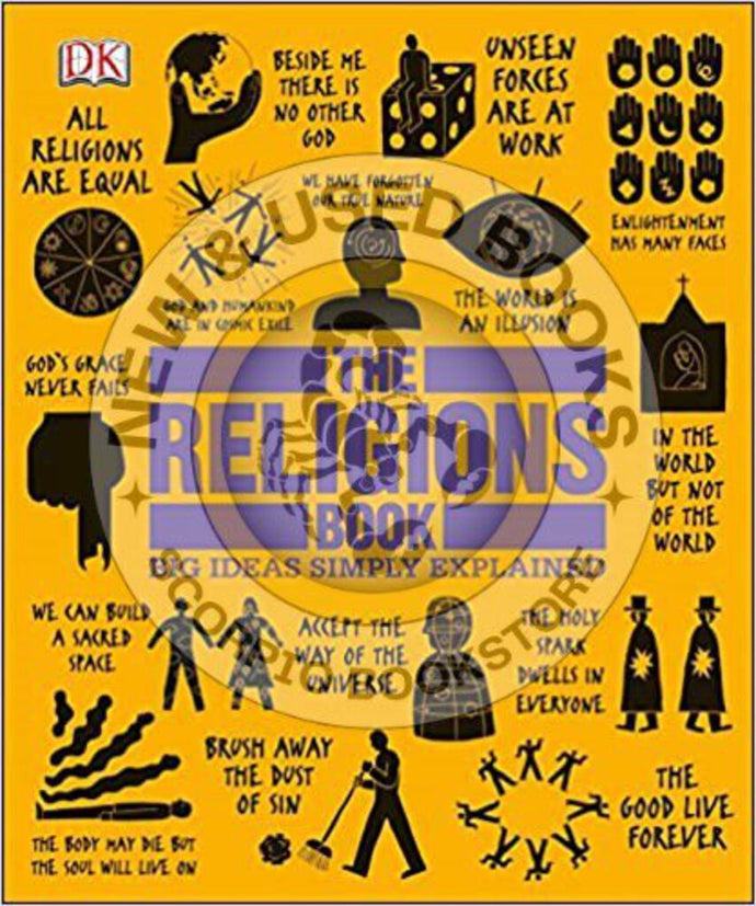 The Religions Book: Big Ideas Simply Explained Paperback 9781465476463 (USED:VERYGOOD) *19a