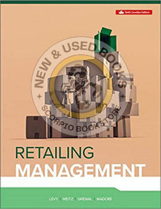 Retailing Management 6th Canadian edition by Michael Levy 9781260065961 (USED:LIKENEW) *125a [ZZ]