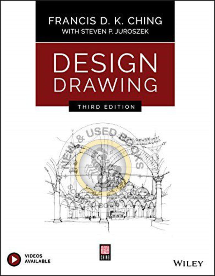 Design Drawing 3rd Edition by Francis D. K. Ching 9781119508595 (USED:GOOD) *AVAILABLE FOR NEXT DAY PICK UP* *S2 *TBC