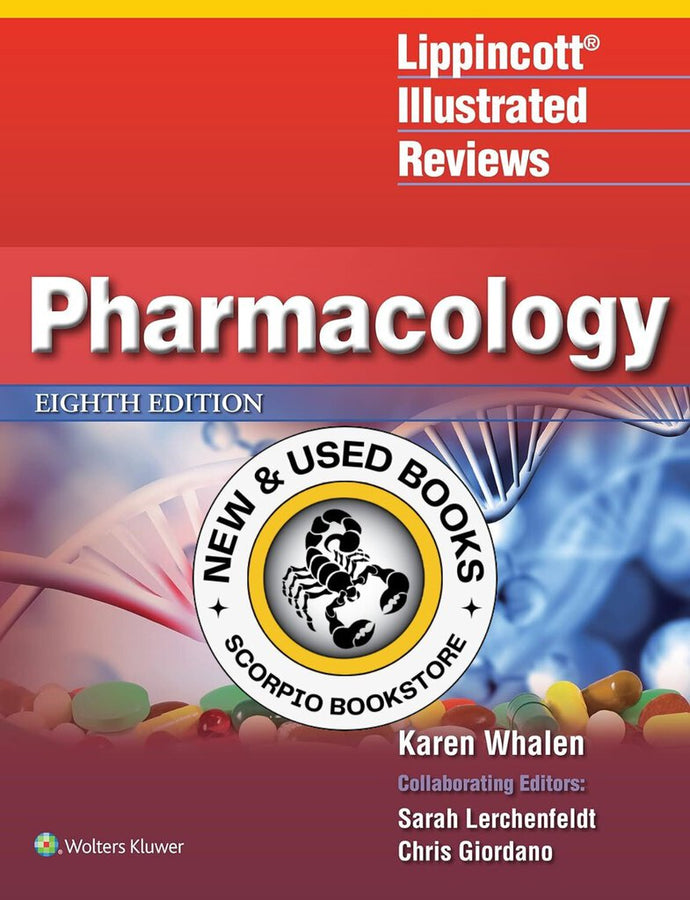 *PRE-ORDER, APPROX 2-3 BUSINESS DAYS* Pharmacology 8th Edition by Karen Whalen 9781975170554