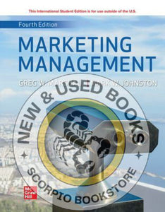 Marketing Management 4th Edition By Greg W. Marshall 9781260598230 *123f [ZZ]