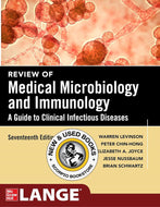 Review of Medical Microbiology and Immunology 17th Edition by Warren E. Levinson 9781264267088 (USED:GOOD) *AVAILABLE FOR NEXT DAY PICK UP* *Z324 [ZZ]