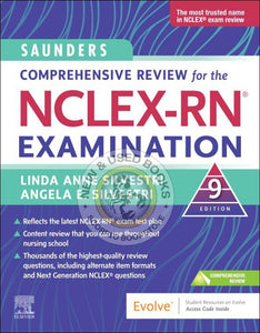 Saunders Comprehensive Review for the NCLEX-RN Examination 9th edition by Linda Anne Silvestri 9780323795302 *60e [ZZ]
