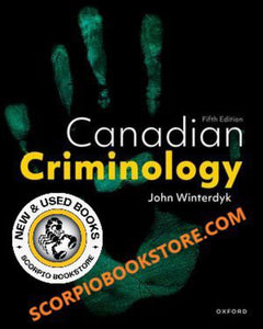 *PRE-ORDER, APPROX 3-5 BUSINESS DAYS* Canadian Criminology 5th edition by John Winterdyk 9780190164430