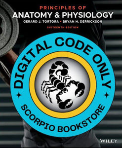WileyPLUS Next Gen Card (2Semester) for Principles of Anatomy and Physiology 16th edition by Tortora *FINAL SALE* *COURSE LINK FROM PROFESSOR REQUIRED*