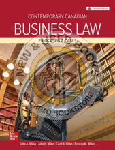 Load image into Gallery viewer, CONNECT CODE ONLY for Contemporary Canadian Business Law 13th Edition by John A Willes
