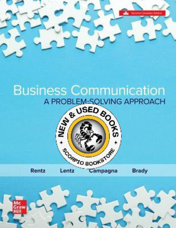 *PRE-ORDER, APPROX 7-10 BUSINESS DAYS* Business Communication A Problem Solving Approach 2nd Edition + Connect by Kathryn Rentz 9781265850111 *126a [ZZ]