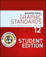 *PRE-ORDER, APPROX 7-10 BUSINESS DAYS* Architectural Graphic Standards 12th Student Edition by Keith E. Hedges 9781119312512 [ZZ]