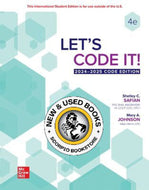 *PRE-ORDER, APPROX 5-7 BUSINESS DAYS* Let's Code It! 4th Edition + Connect by Shelley Safian PKG 9781266037917