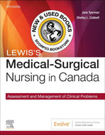 Lewis's Medical Surgical Nursing in Canada 5th Edition by Jane Tyerman 9780323791564 (USED:VERYGOOD; minor pen marking on bottom, code inside is new) *64d