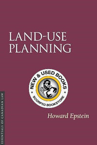 *PRE-ORDER APPROX 4-6 BUSINESS DAYS* Land Use Planning by Howard Epstein 9781552214343