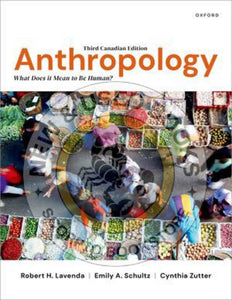 *PRE-ORDER, APPROX 3-5 BUSINESS DAYS* Anthropology 3rd Edition by Robert H. Lavenda 9780190167417