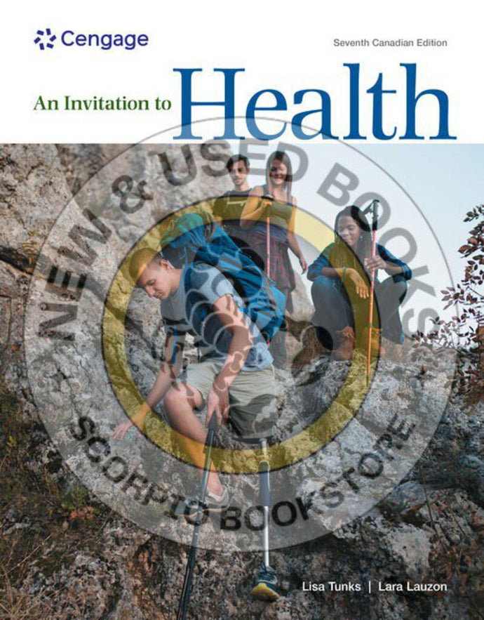 *PRE-ORDER, PENDING RESTOCK* Invitation to Health 7th Canadian Edition + MindTap by Lisa Tunks PKG 9781778419430