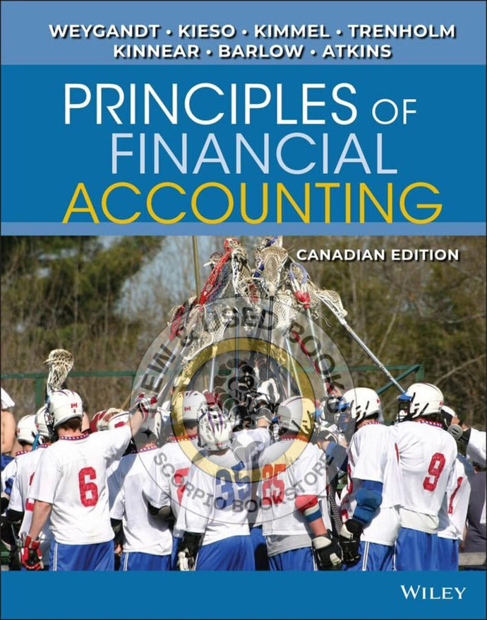 *PRE-ORDER, APPROX 7 BUSINESS DAYS* Principles of Financial Accounting 1st Canadian edition by Weygandt 9781118757147