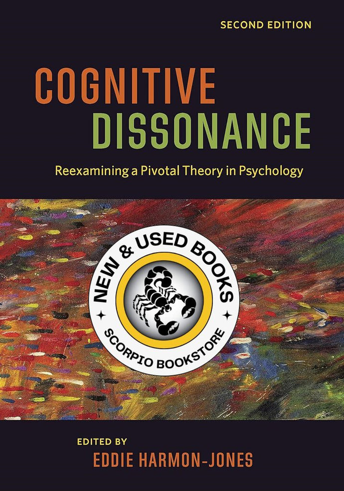 *PRE-ORDER APPROX 7-10 BUSINESS DAYS* Cognitive Dissonance 2nd Edition by Eddie Harmon-Jones 9781433830105 *FINAL SALE*