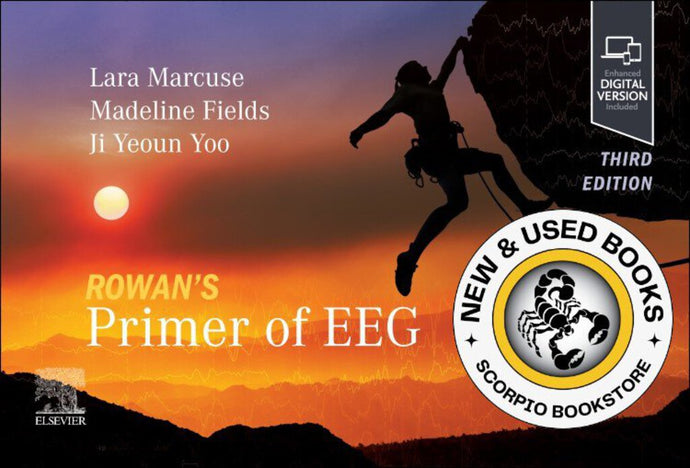 *PRE-ORDER, APPROX 2-3 BUSINESS DAYS* Rowan's Primer of EEG 3rd edition by Lara V. Marcuse 9780323757133