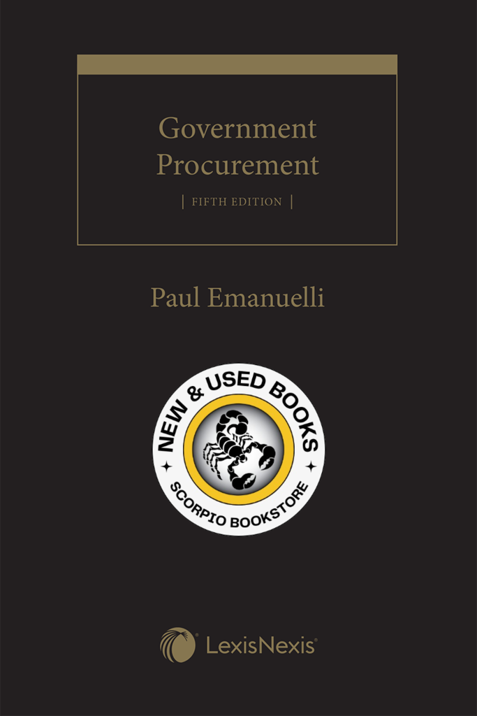 *NYP APR 2024* Government Procurement 5th Edition by Paul Emanuelli 9780433527435