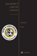 *PRE-ORDER, APPROX 7-10 BUSINESS DAYS* Halsbury's Laws of Canada by James G. Knight 9780433530169