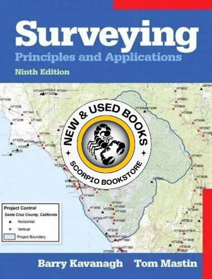 *PRE-ORDER, APPROX 4-6 BUSINESS DAYS* Surveying Principles and Applications 9th Edition by Barry Kavanagh 9780137009404