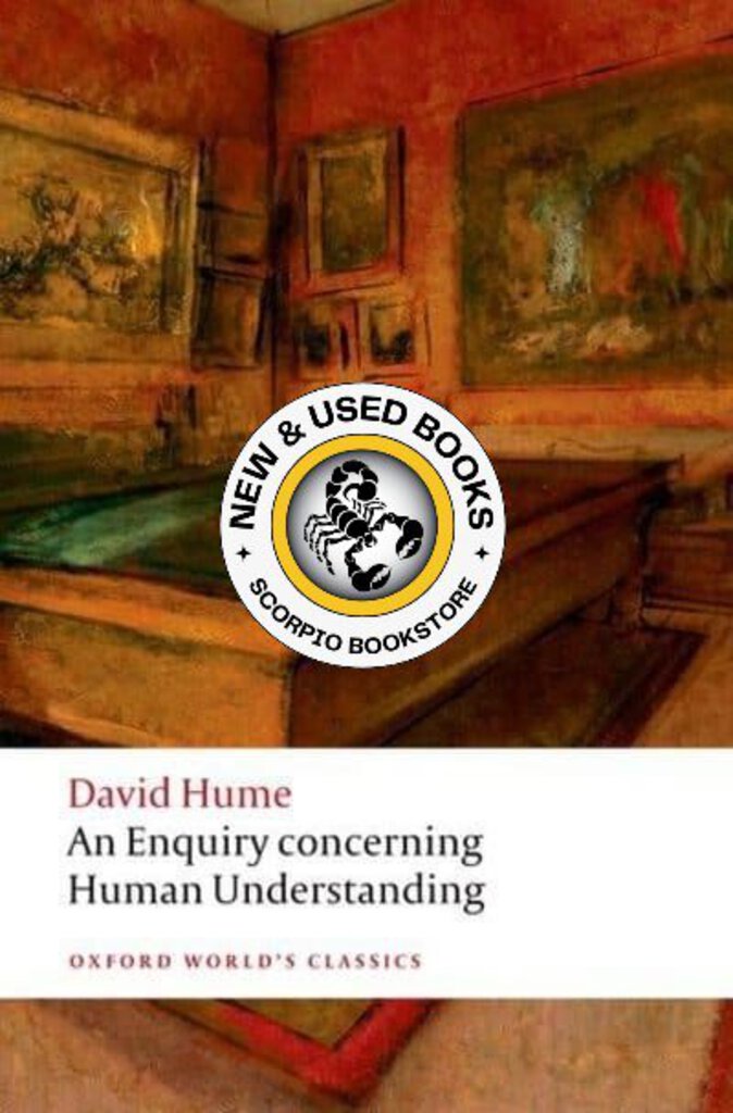 *PRE-ORDER, APPROX 3-5 BUSINESS DAYS* An Enquiry Concerning Human Understanding 9780199549900 *91c