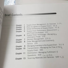 Load image into Gallery viewer, Supply Chain Management 9th Edition by Coyle Custom 9780176481353 (USED:GOOD; writings) *AVAILABLE FOR NEXT DAY PICK UP* *b42
