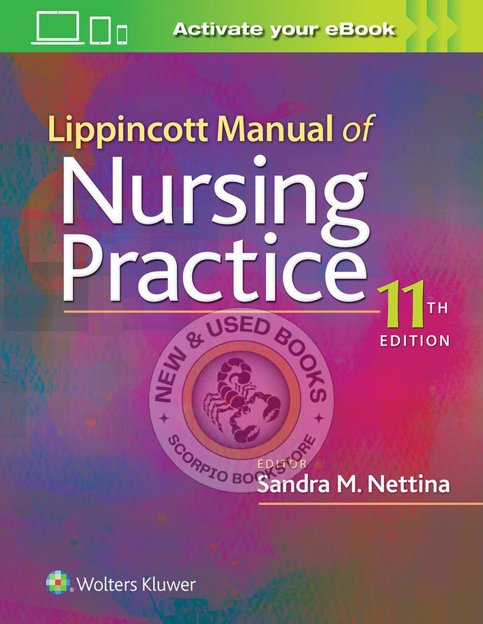 Lippincott Manual of Nursing Practice 11th Edition by Sandra M Nettina 9781496379948 (USED:VERYGOOD) *AVAILABLE FOR NEXT DAY PICK UP* *T67 *TBC
