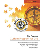 Load image into Gallery viewer, The Pearson Custom Program for CIS 9781323360668 (USED:LIKENEW) *D5
