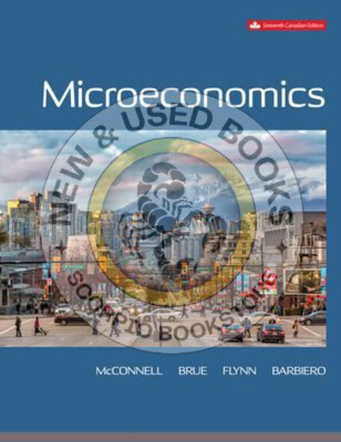 Microeconomics 16th Edition by Campbell R. McConnell 9781260881349 (USED:VERYGOOD) *124c [ZZ]