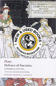 Defence of Socrates ; Euthyphro ; Crito by Plato 9780199540501 (USED:VERY GOOD) *48a
