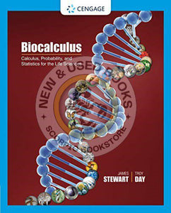 Biocalculus 1st Edition by James Stewart + Students Solutions Manual 9781305114036 (USED:VERYGOOD) *AVAILABLE FOR NEXT DAY PICK UP* *c23 [ZZ]