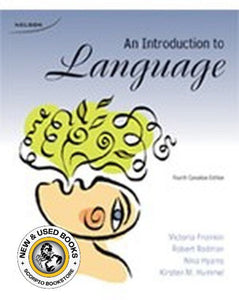 An Introduction to Language 4th Canadian Edition by Victoria Fromkin 9780176501198 (USED:VERYGOOD) *21b