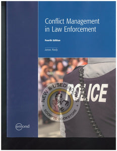 Conflict Management in Law Enforcement 4th edition by Pardy 9781772554571 (USED:VERYGOOD) *136c
