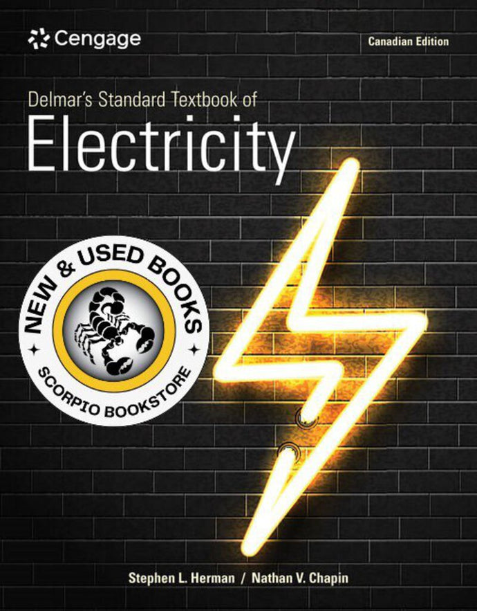 Delmar's Standard Textbook of Electricity 1st Canadian Edition by Stephen L. Herman 9781778412974 (USED:VERYGOOD) *47b