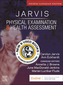 Physical Examination and Health Assessment 4th Canadian Edition by Carolyn Jarvis 9780323827416 (USED:VERYGOOD) *71e