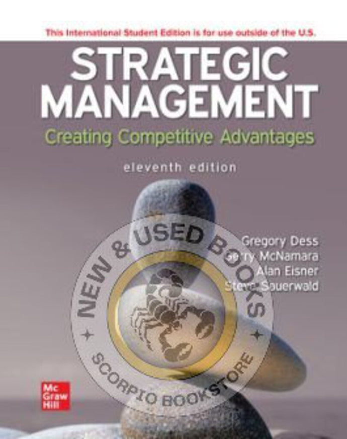 *PRE-ORDER, APPROX 5-7 BUSINESS DAYS* Strategic Management 11th Edition by Gregory G. Dess 9781266198267