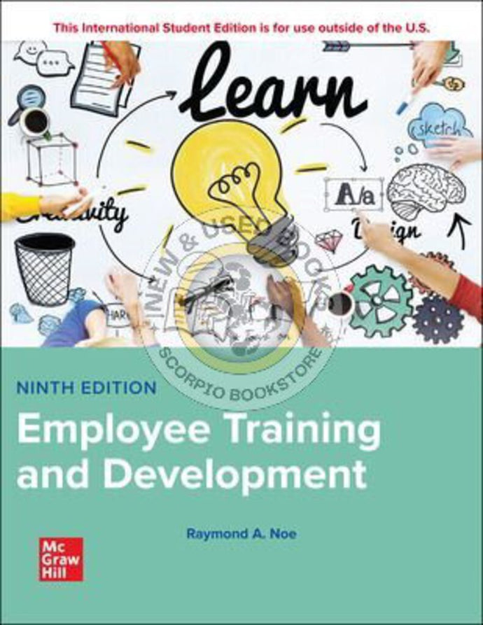 *PRE-ORDER, APPROX 5-7 BUSINESS DAYS* Employee Training & Development 9th Edition by Raymond Andrew Noe 9781265079833