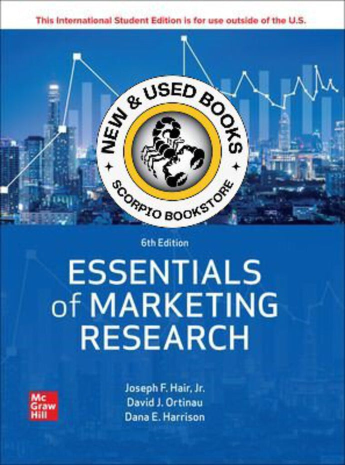 *PRE-ORDER, APPROX 5-7 BUSINESS DAYS* Essentials of Marketing Research 6th Edition by Joseph F. Hair 9781266261503