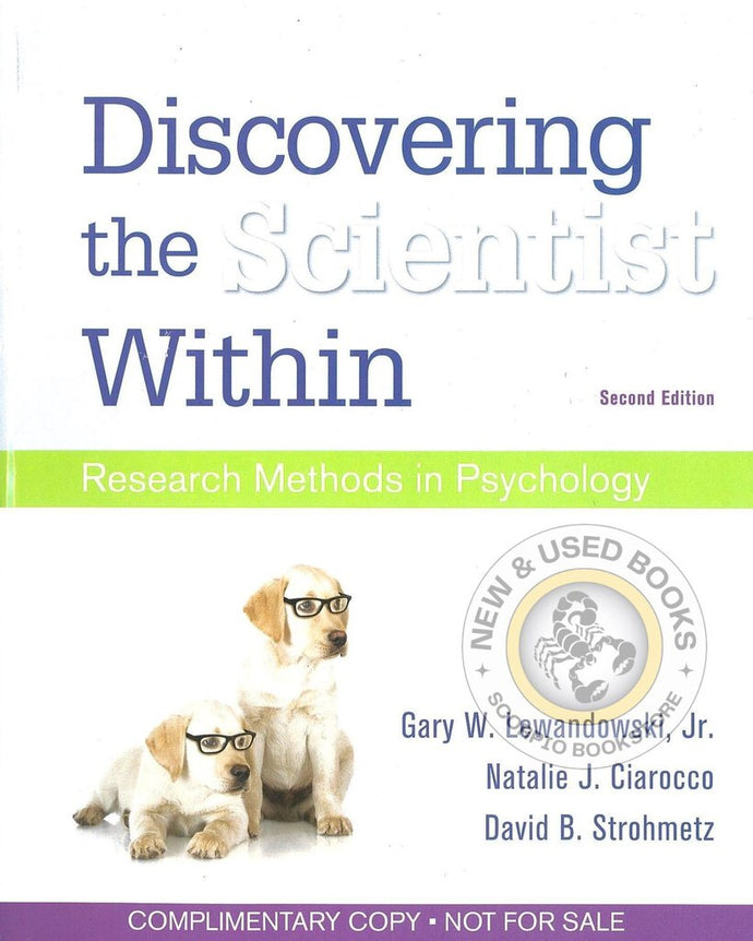 Discovering the Scientist Within 2nd Edition by Gary Lewandowski 9781319152444 (USED:VERYGOOD) *AVAILABLE FOR NEXT DAY PICK UP* *c25
