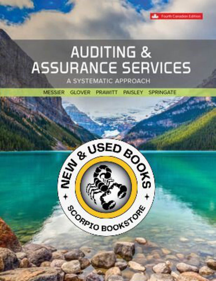 Auditing & Assurance Services 4th Edition by William F. Messier Jr 9781264876204 *123b [ZZ]