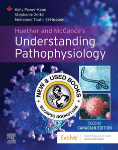 *PRE-ORDER, APPROX 2-3 BUSINESS DAYS* Huether and McCance's Understanding Pathophysiology 2nd Canadian edition by Kelly Power-Kean 9780323778848 *69e