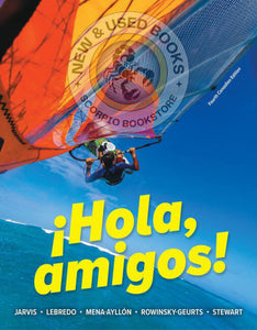 *PRE-ORDER, APPROX 4-6 BUSINESS DAYS* ¡Hola, amigos! 4th Edition +Mindtap12m by Ana C. Jarvis PKG 9780176916985 *FINAL SALE*