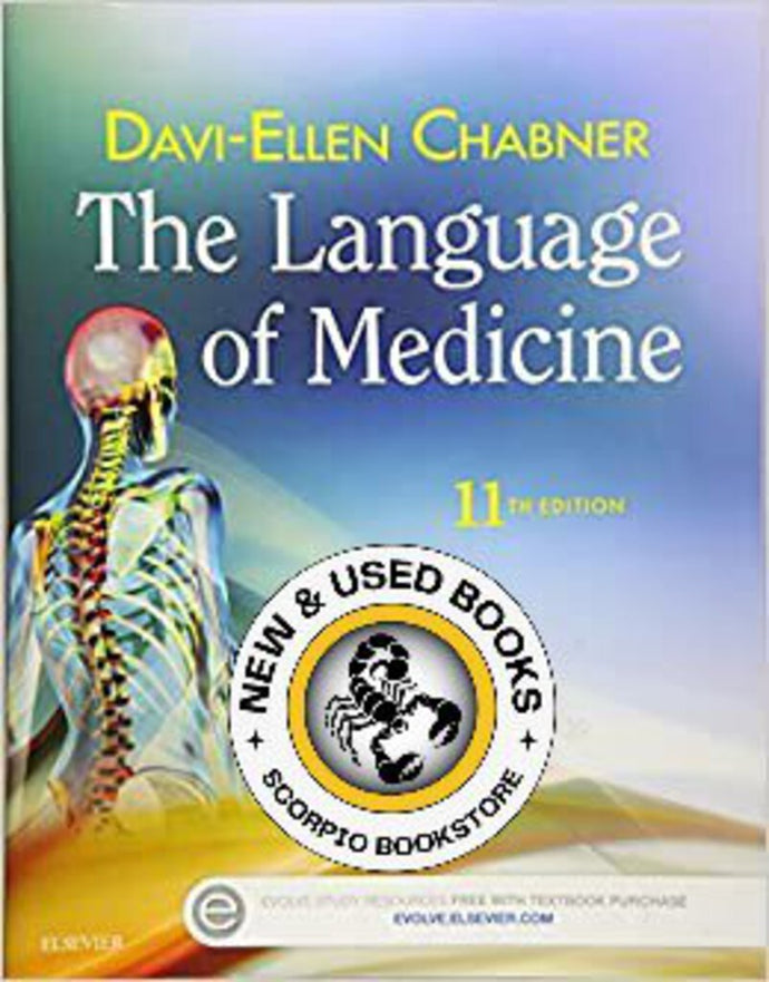 Language of Medicine 11th edition by Davi-Ellen Chabner 9780323370813 (USED:GOOD) *72g [ZZ]