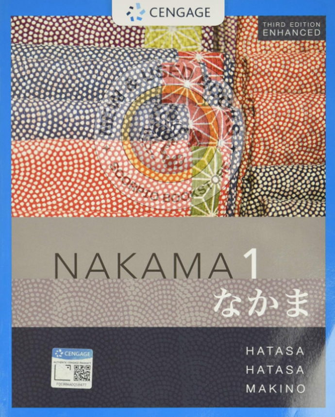 *PRE-ORDER, APPROX 4-6 BUSINESS DAYS* Nakama 1 3rd Edition Enhanced, Student Text by Yukiko Abe Hatasa 9780357142134