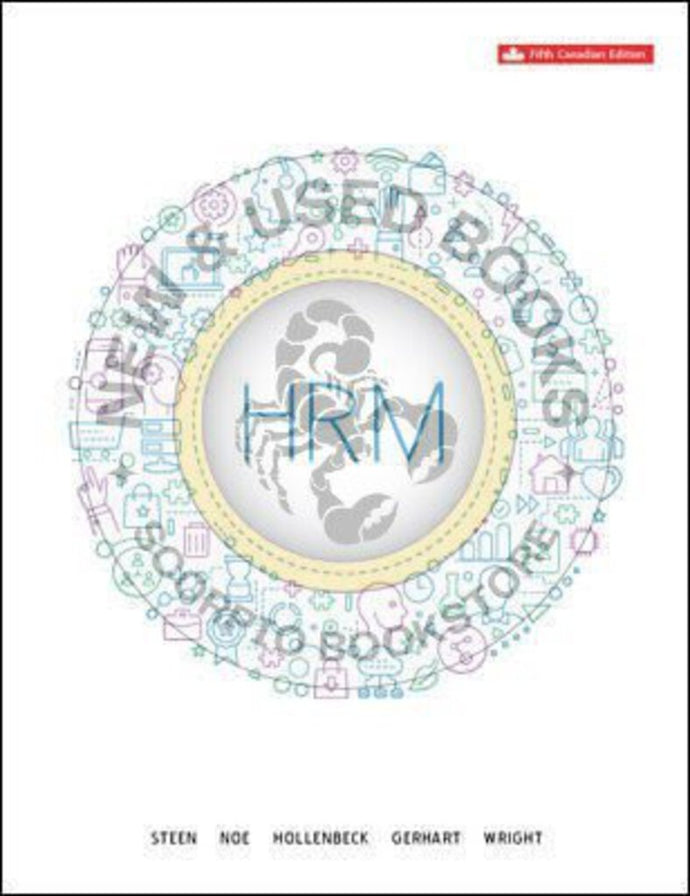 Human Resource Management 5th Edition by Sandra Steen 9781259654930 (USED:ACCEPTABLE; pen markings) *125h